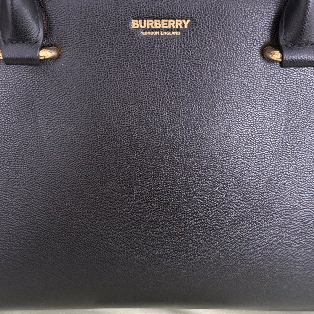 Burberry Banwell Check Bag Black - Picture 9 of 16
